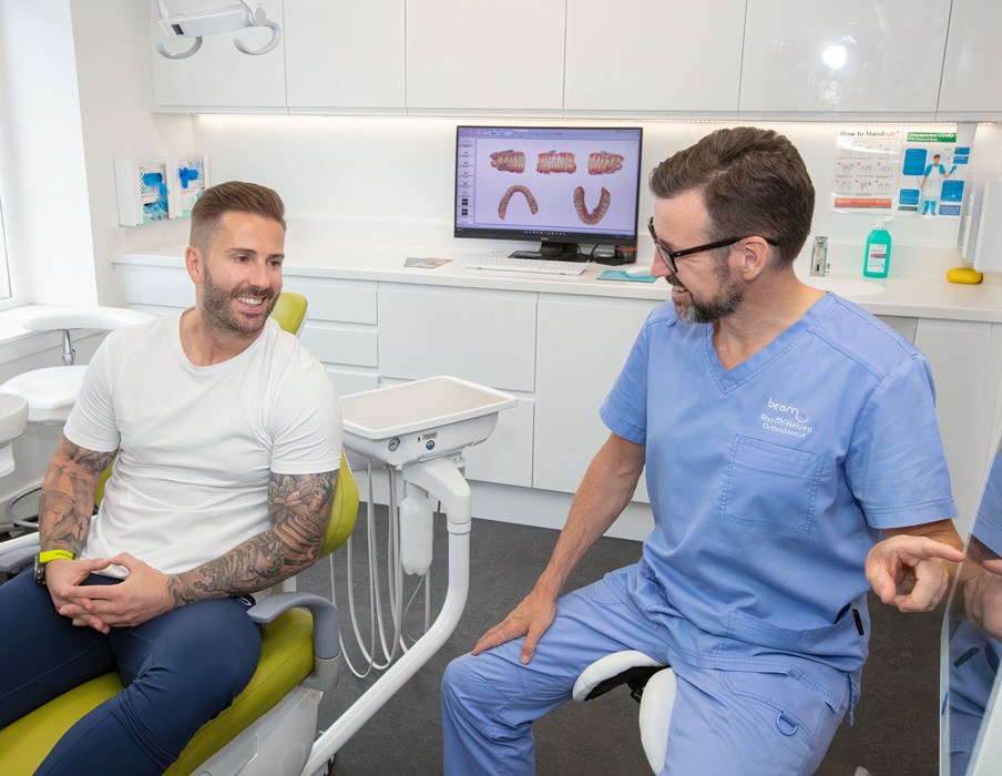 Book an appointment with our orthodontists today